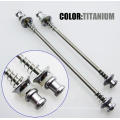 Titanium Skewers Road Bike Wheels&Seats Locking Security Bicycle Quick Release Mountain Bike QR Parts